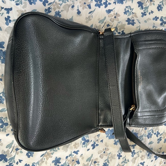 Marc Jacobs Black Crossbody Bag with Gold Accents - Picture 5 of 5